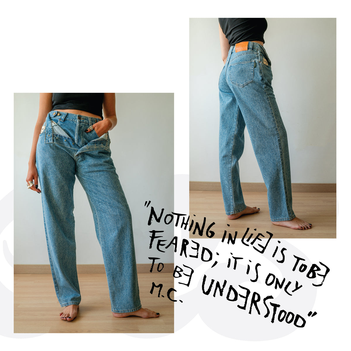 MARIE PANTS BLUE