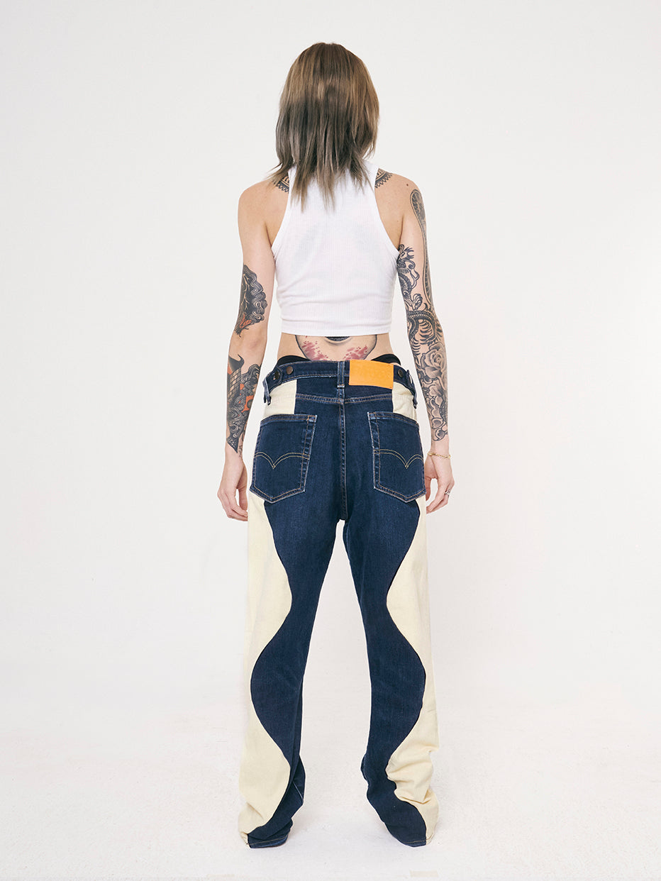FRIDA PANTS BLUE NIGHT