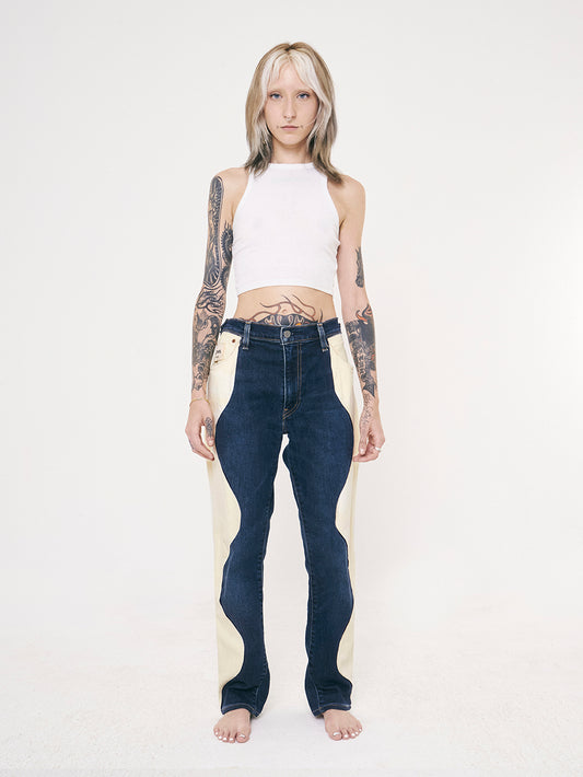 FRIDA PANTS BLUE NIGHT