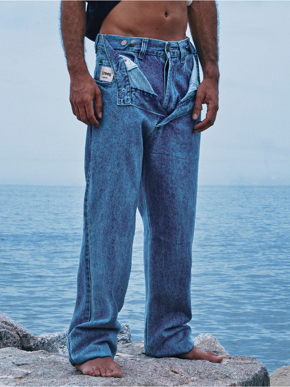 MARIE PANTS BLUE