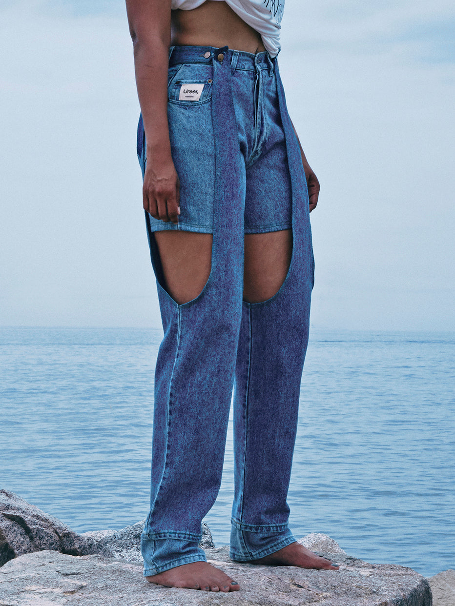 NERI PANTS BLUE