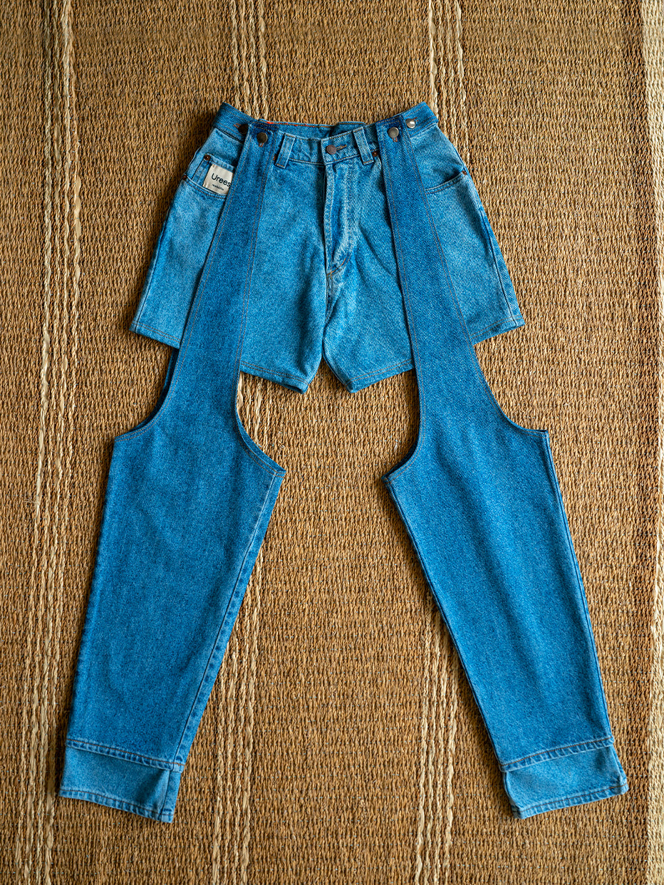 NERI PANTS BLUE