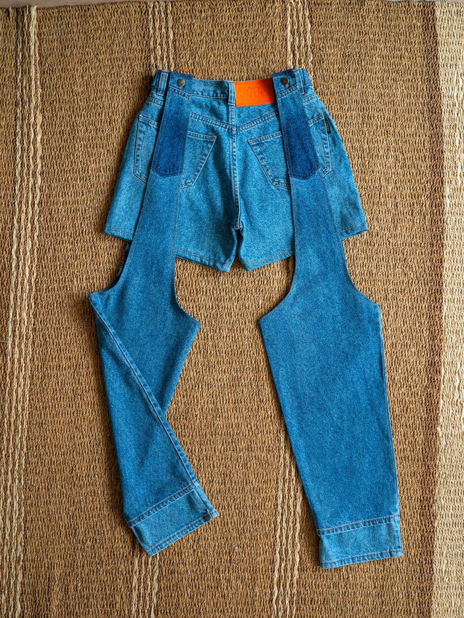 NERI PANTS BLUE